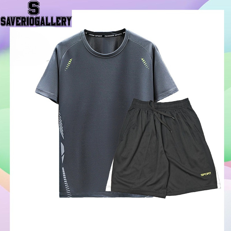 KAMB  Setelan Olahraga Pria | Set Kaos