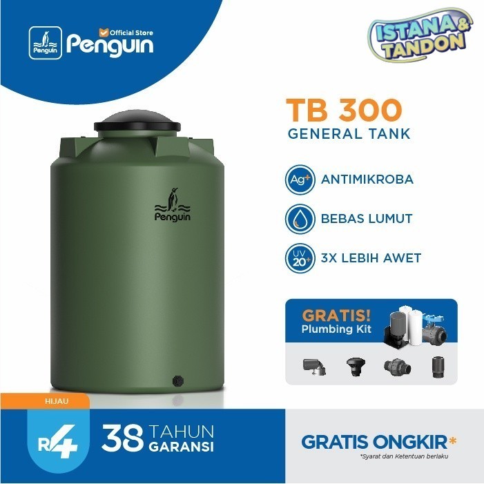 Penguin TB-300 3000 Liter Toren Tandon Tangki Air General Tank