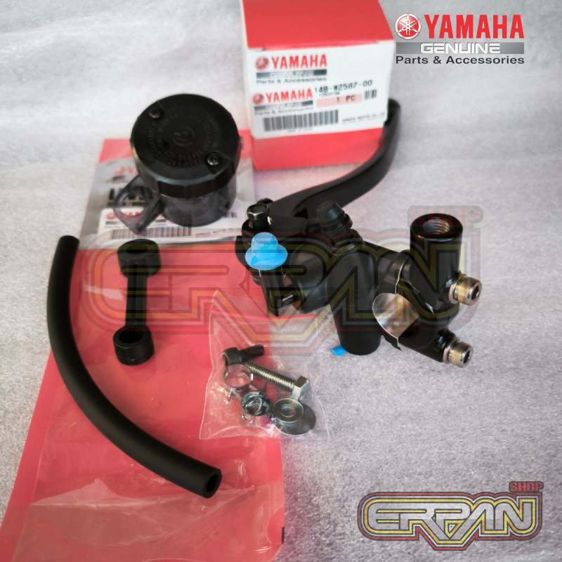 MASTER REM HANDLE HITAM ANODIZE BREMBO R1 R6 SET TABUNG ORIGINAL YAMAHA SET PNP NINJA R SS RR CB RX 