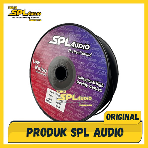 SPL Audio CABLE MICROPHONE CM-1000 - Hitam Ecer per Meter SPL KABEL MICROPHONE