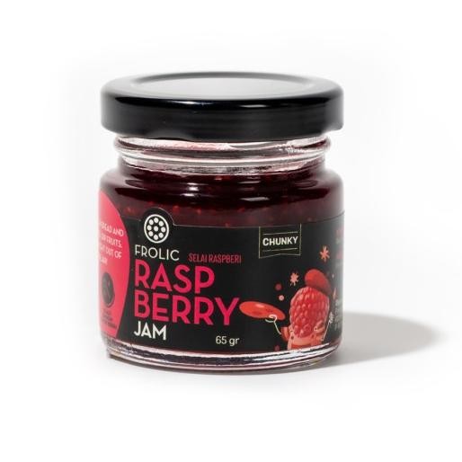 

[TERLARIS] FROLIC Berries Jam (Strawberry/Raspberry/Blueberry/Mixed) Selai buah berries Asli - Raspberry, 65gr[TERLARIS ]