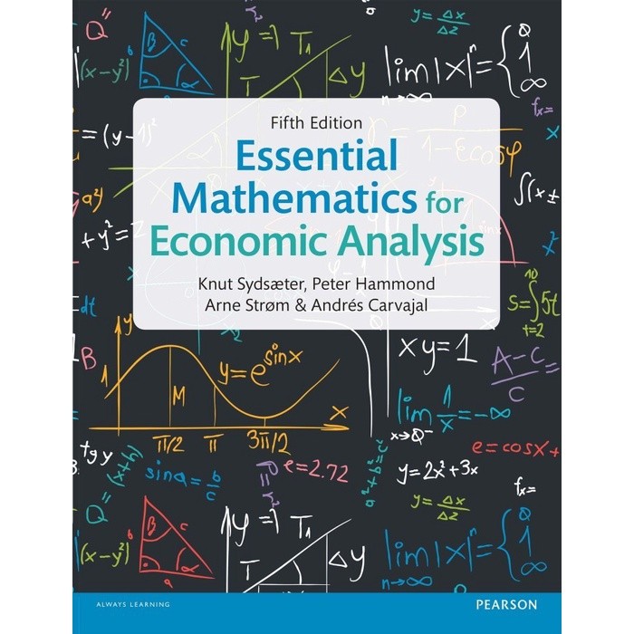 essential mathematics for economic analysis