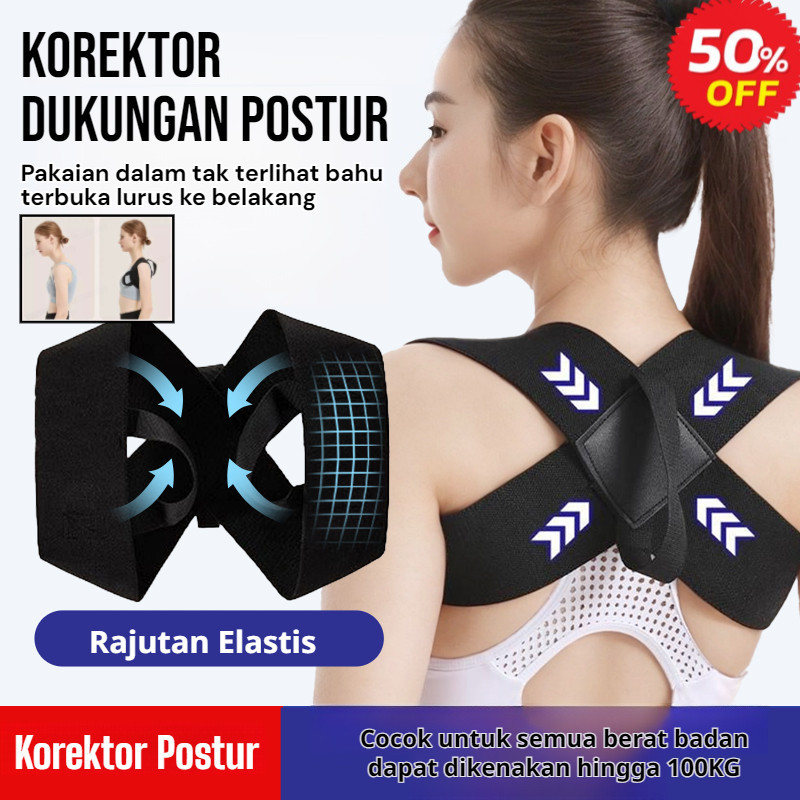 COD+Pengiriman 24 jamkorset tulang belakang/alat  penegak badan bungkuk/penyangga punggung bungkuk/k