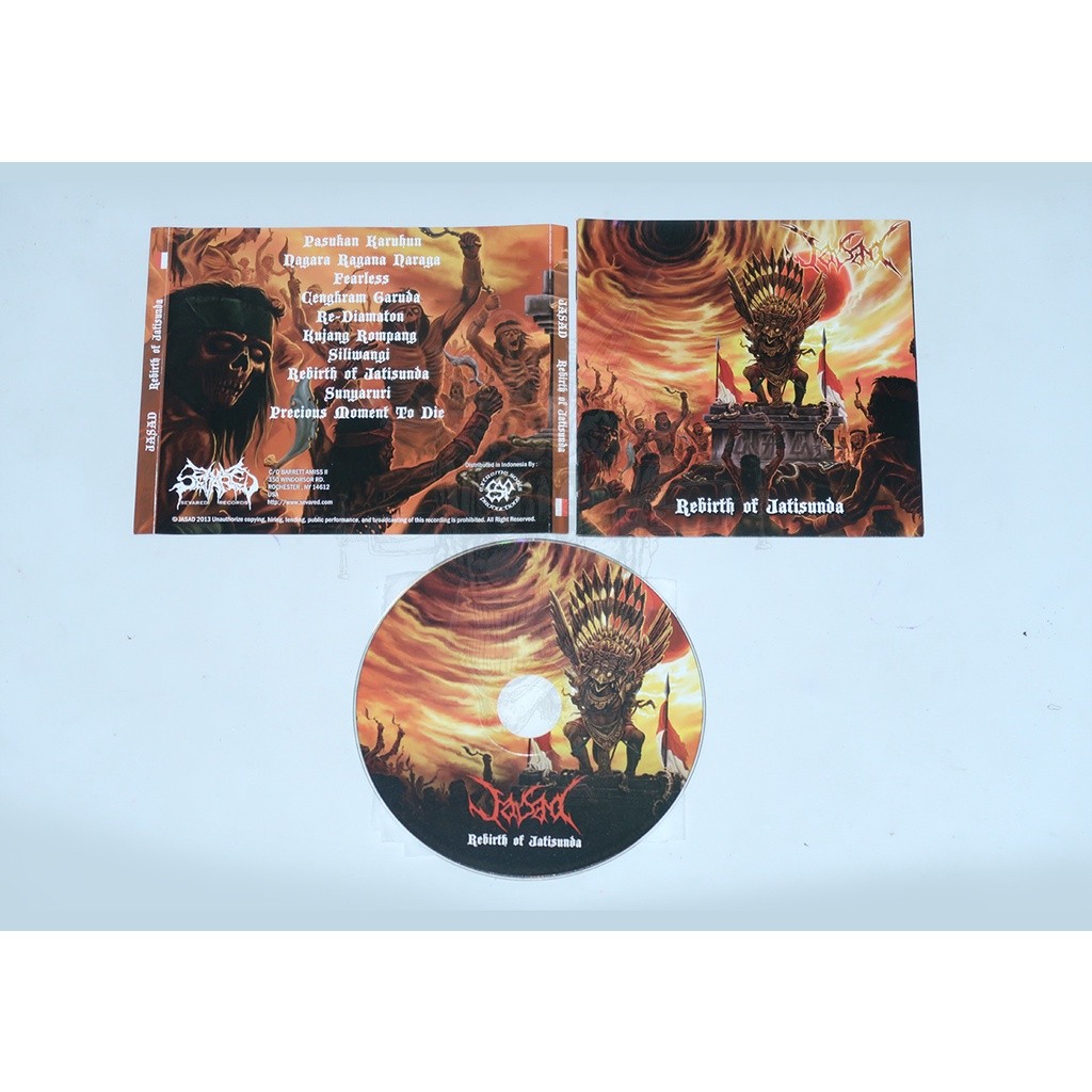 CD - JASAD - Rebirth Of Jatisunda