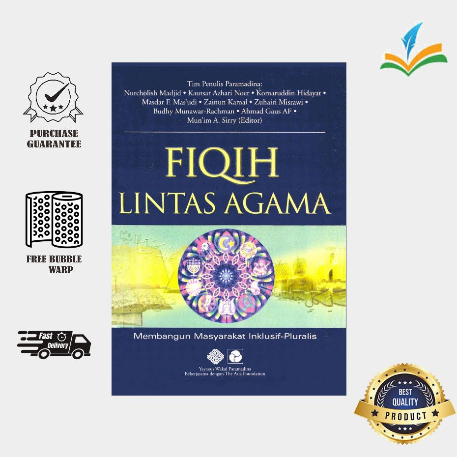 Fiqih Lintas Agama Membangun Masyarakat Inklusif Pluralis - Nurcholish Madjid