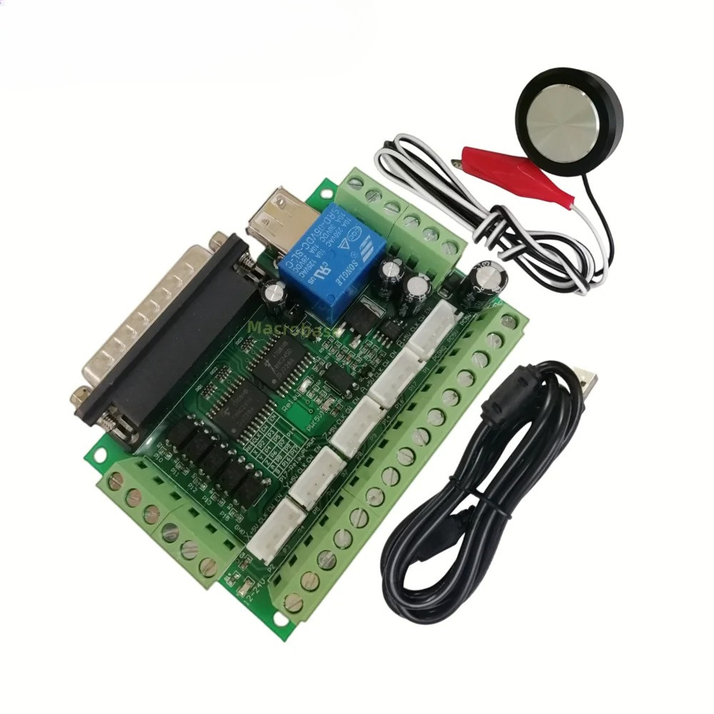 mach3 USB controller breakout board 5 axis CNC Router mach 3 interface motion card milling machine a