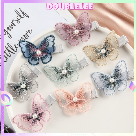 Jepit Rambut Korea Kupu Kupu / Jepit Rambut Cantik Fashion Korea Jepitan KupuKupu Wanita / Jepitan R