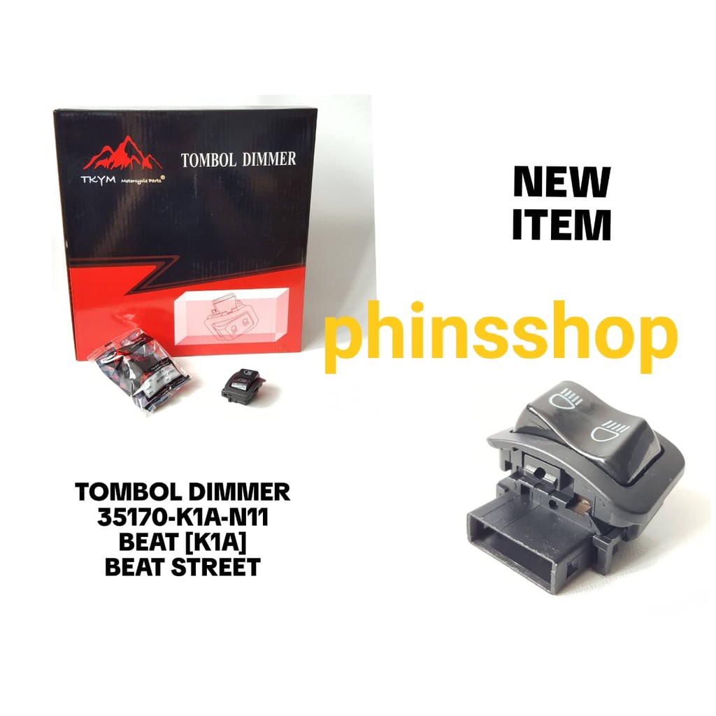 TOMBOL DIM BEAT FI 2020 DELUXE K1A TOMBOL SAKLAR DIMMER HONDA TKYM TOP QUALITY TAKAYAMA PRODUK