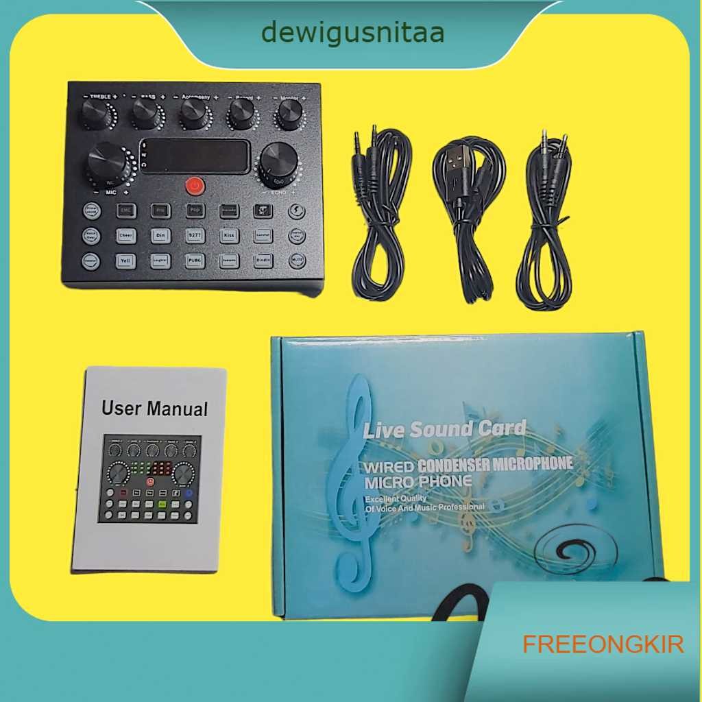 SOUND CARD V8S SOUND CARD SUPER NEW