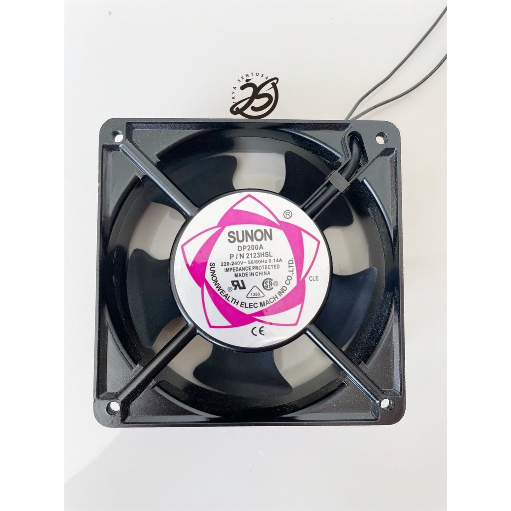 FAN 220V AC 12 X 12cm SUNON KIPAS AC 220V 12cm BODY BESI 12X12cm KIPAS AC 220V 12 cm FAN ups stabil