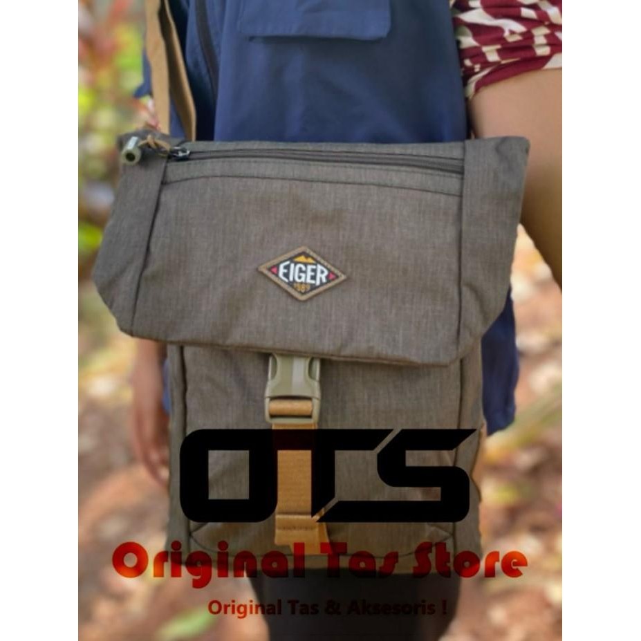 Tas Selempang Eiger 910003962 Portbridge 10 Brown Ori Baru 100 Travel Pouch