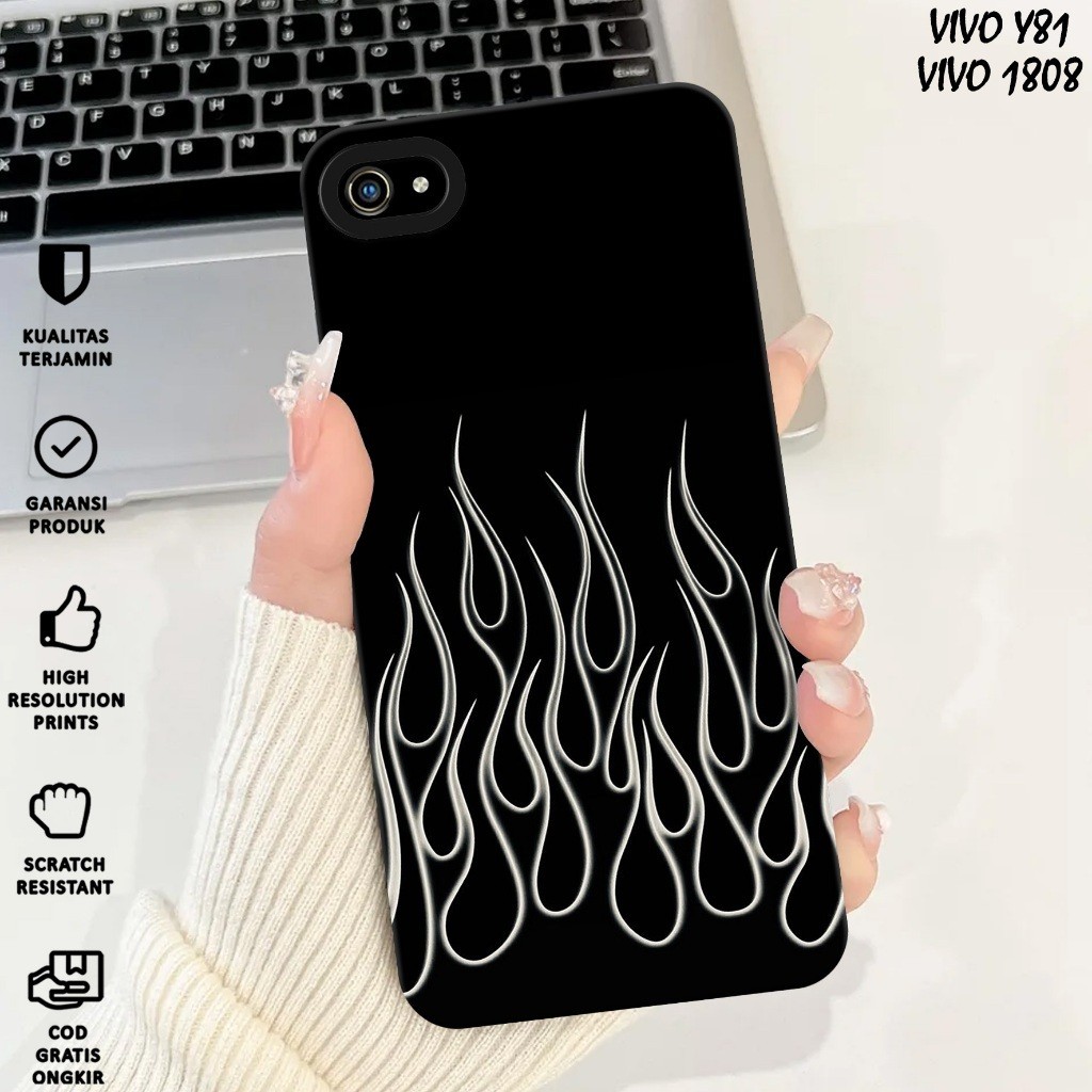 CASE VIVO 1808 - Casing Vivo 1808 Motif FIRE - Case Hp 1808 - Casing Hp 1808 - Softcase Vivo 1808 - 