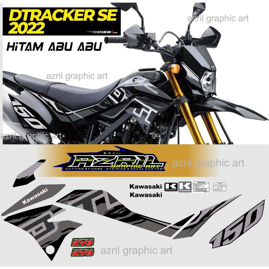 Striping Dtracker 2021 Hitam