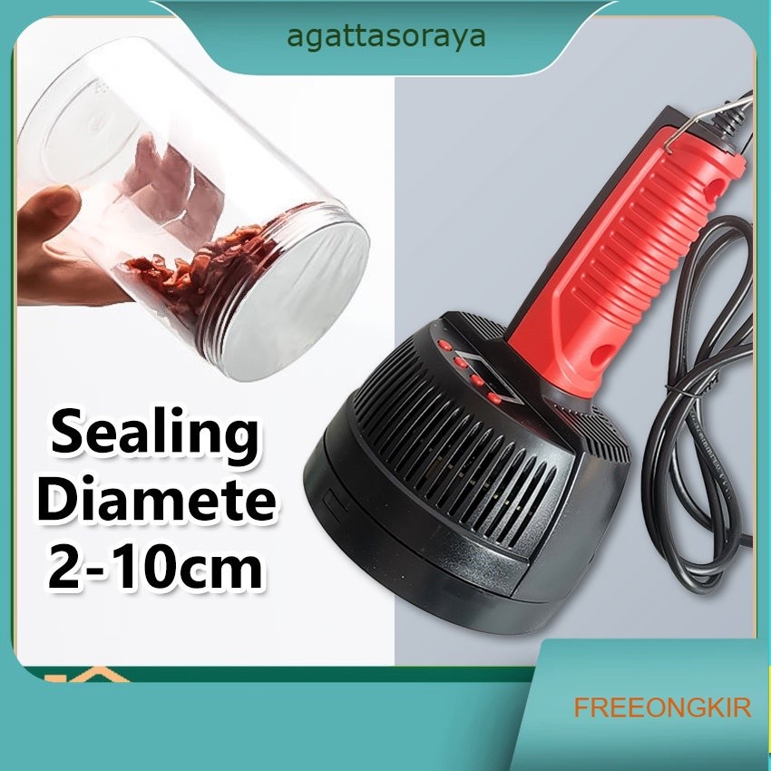 (20-100mm) Mesin Segel Induksi Almunium Foil Botol Plastik dan Kaca Induction Sealer Jar Mesin Segel