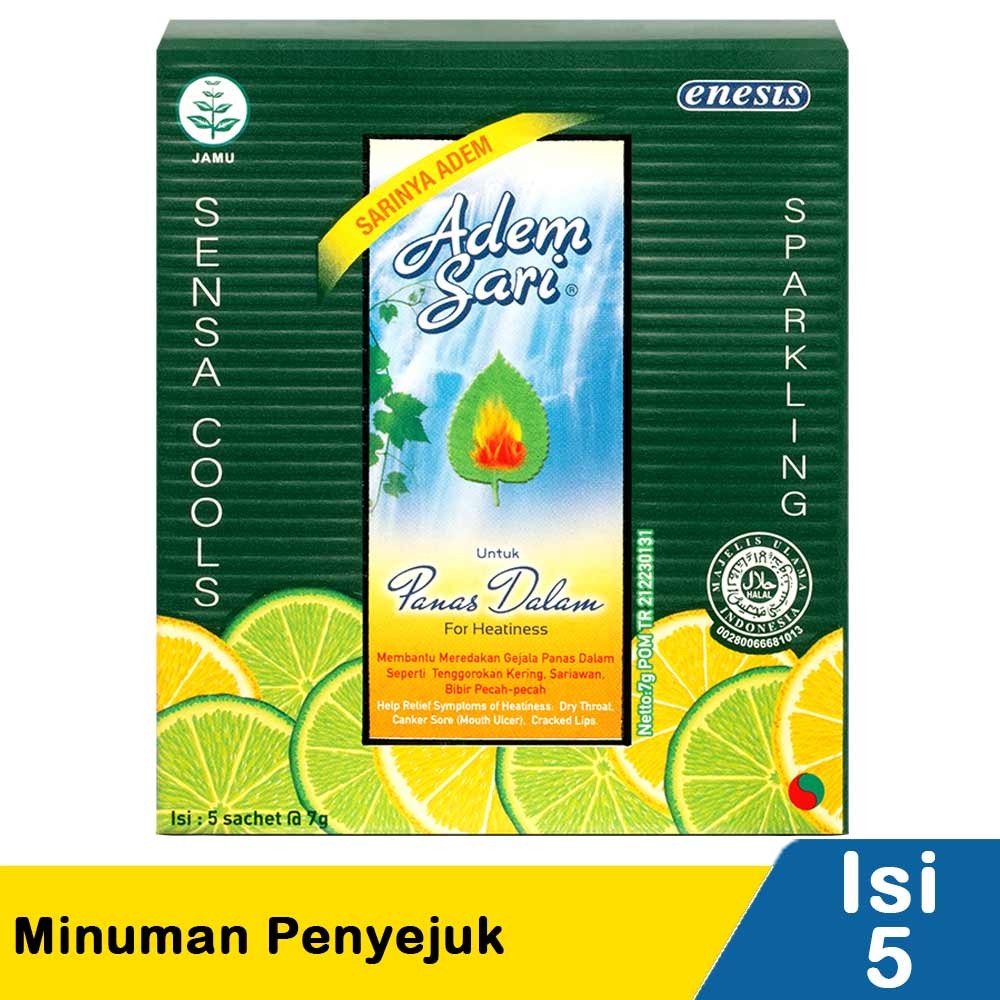 ADEM SARI MINUMAN PENYEJUK  6x7g/5x7g