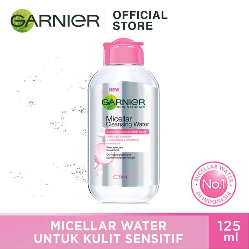 GARNIER MICELLAR CLEANSING WATER PINK 125mL