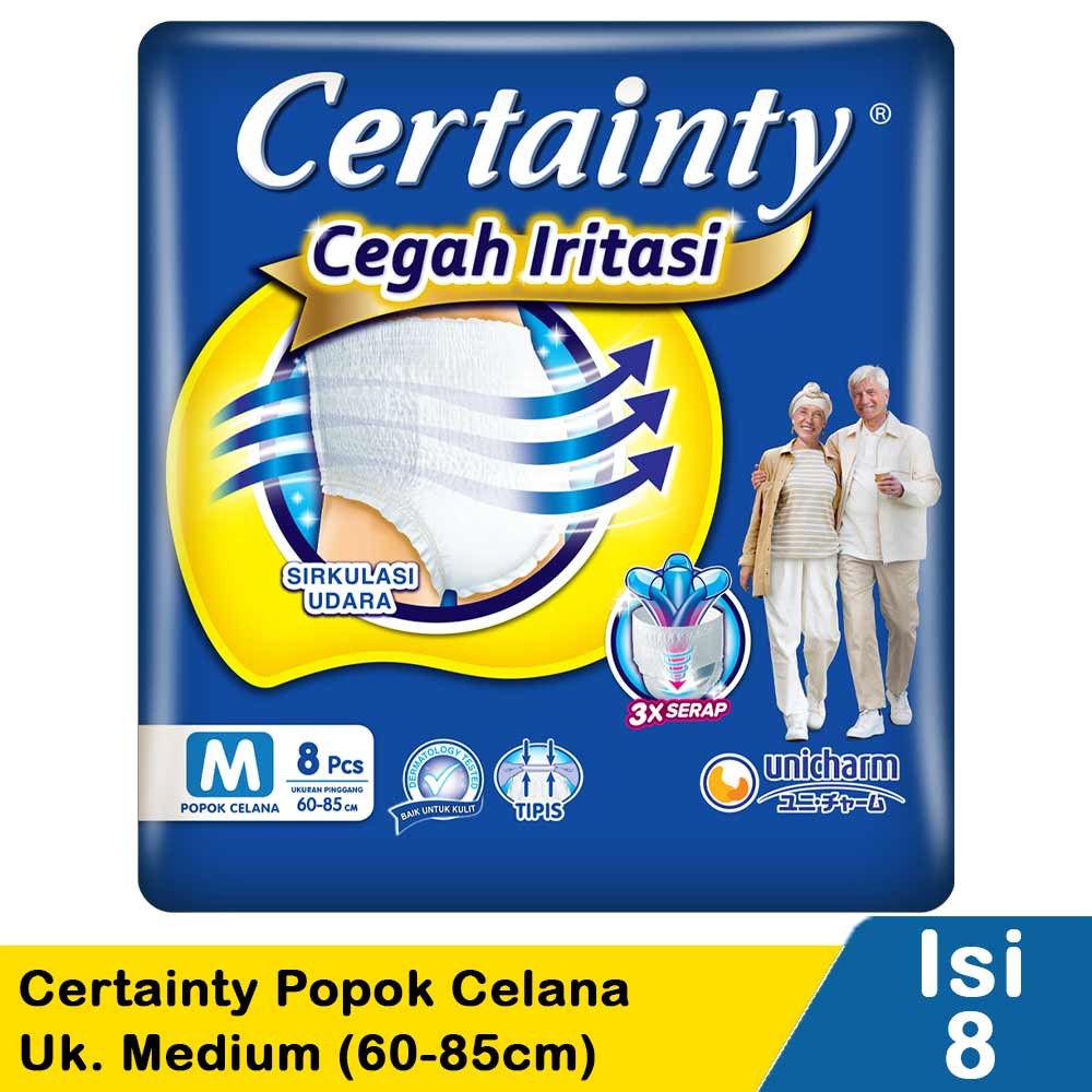 CERTAINTY POPOK CELANA 8'S  MEDIUM