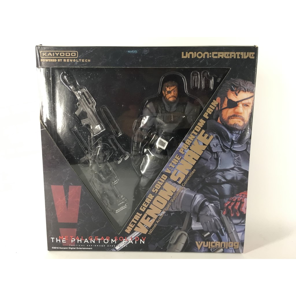 Revoltech Venom Snake Metal Gear Solid MGS Figure Army NEW MIB