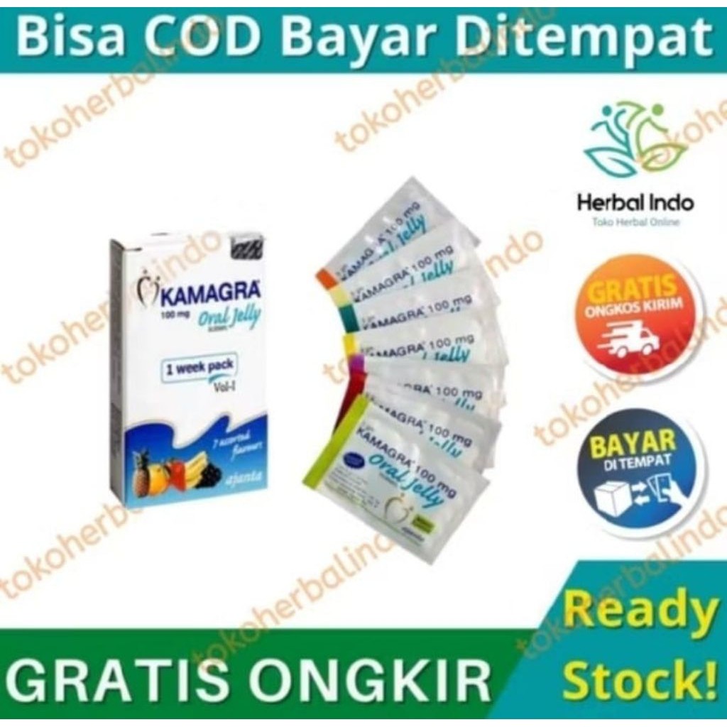 100% ASLI KAMAGRA Oral Jelly Original Dijamin Asli | Kamagra Penambah Gairah