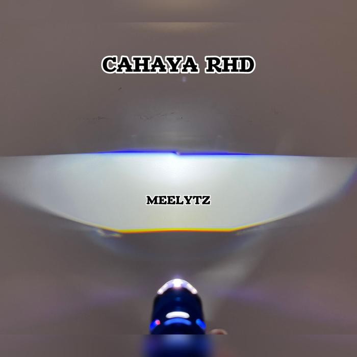 IBEZ 201 - Lampu utama H4 LED Purple Lens - RHD, PUTIH KUNING