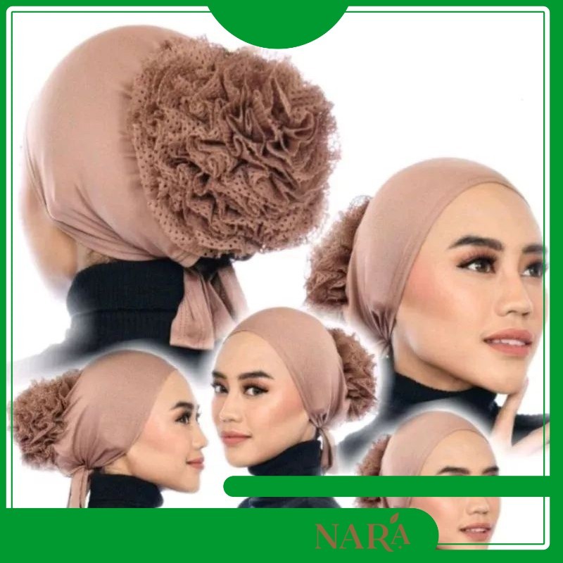 CIPUT TURKY CEPOL BRUKAT | INNER TURKY SANGGUL | CIPUT HIJAB SPANDEK JERSEY PREMIUM