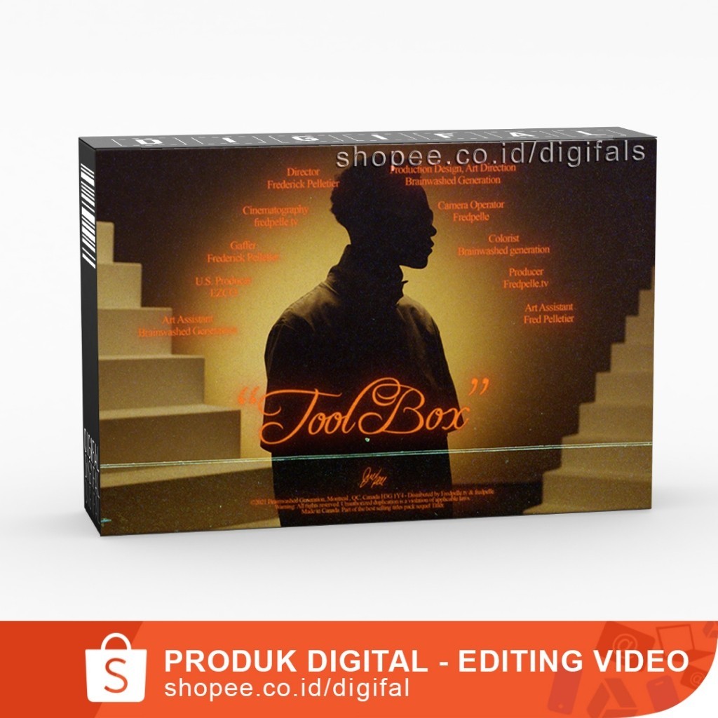 EZCO TOOLBOX - Untuk Capcut, Premiere Pro After, Effects, Filmora, Kinemaster, VN, Davinci,  dan Lai