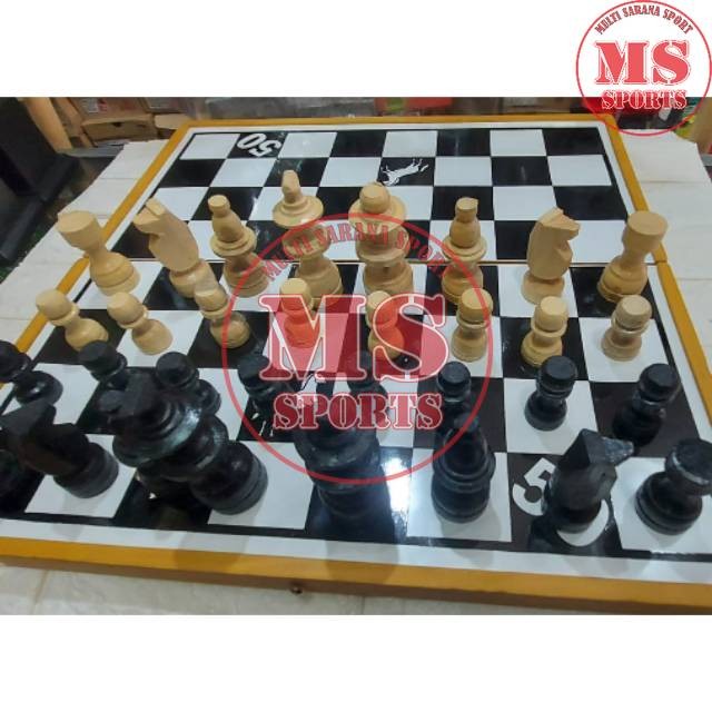 CATUR KAYU JUMBO 50 CM FULL KAYU