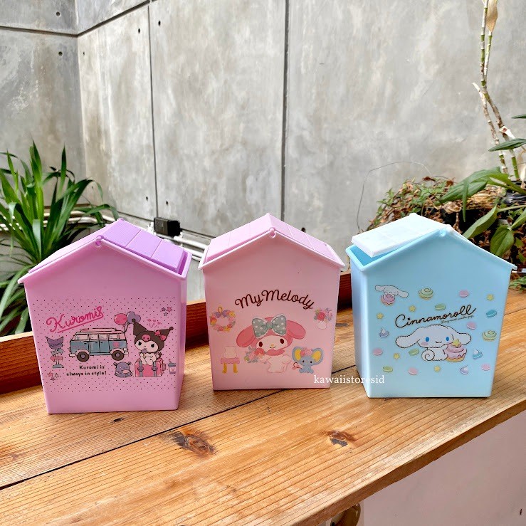 Tempat Sampah Mini Trash can Lucu Karakter Kartun Sanrio Kuromi Melody Cinnamorol Little Twin Star T