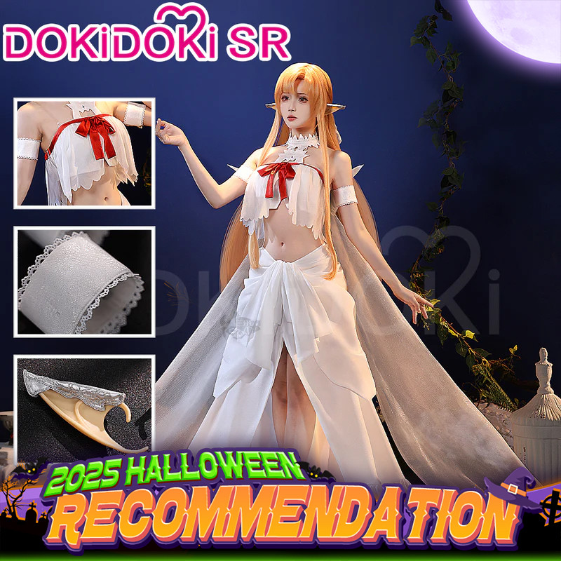 Yuuki Asuna Cosplay Costume Anime Sword Art Online DokiDoki-SR Female Costume Fairy Queen Asuna Cosp
