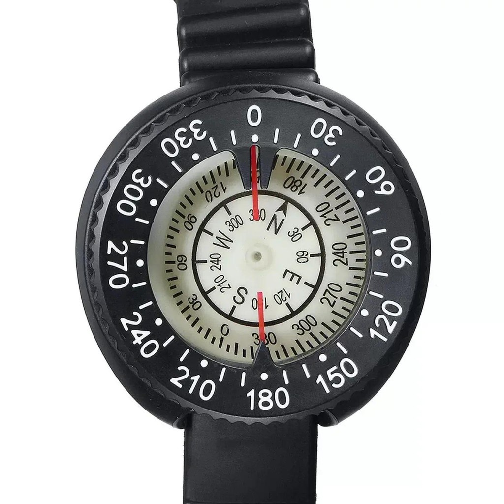 Waterproof Scuba Dive Compass,Outdoor Waterproof Mini Lightweight for Aquatics Diving Compass Rotati