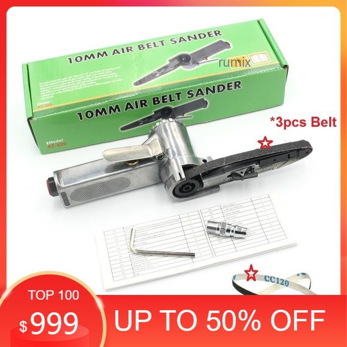 Temukan Handheld Air Belt Sander Adaptor Gerinda Tangan Konverter Mesin Amplas - Air Belt Sander