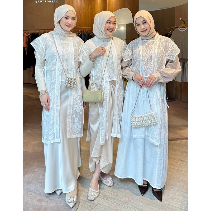 BJP -  Outer Brukat/ Lace Outer/ Outer Kebaya/ Kebaya Berukat/ Kebaya TERBARU