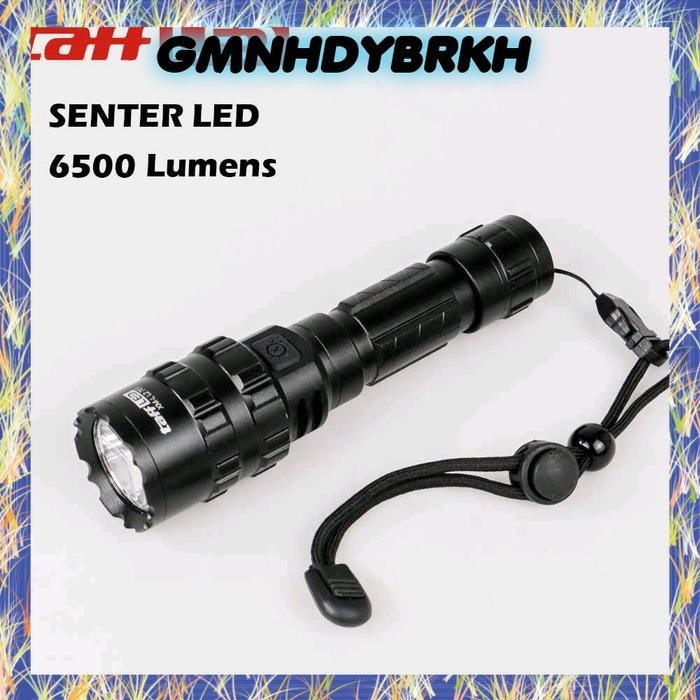 TaffLED Senter LED Torch Hunting Cree XM-L L2 6500 Lumens - 701