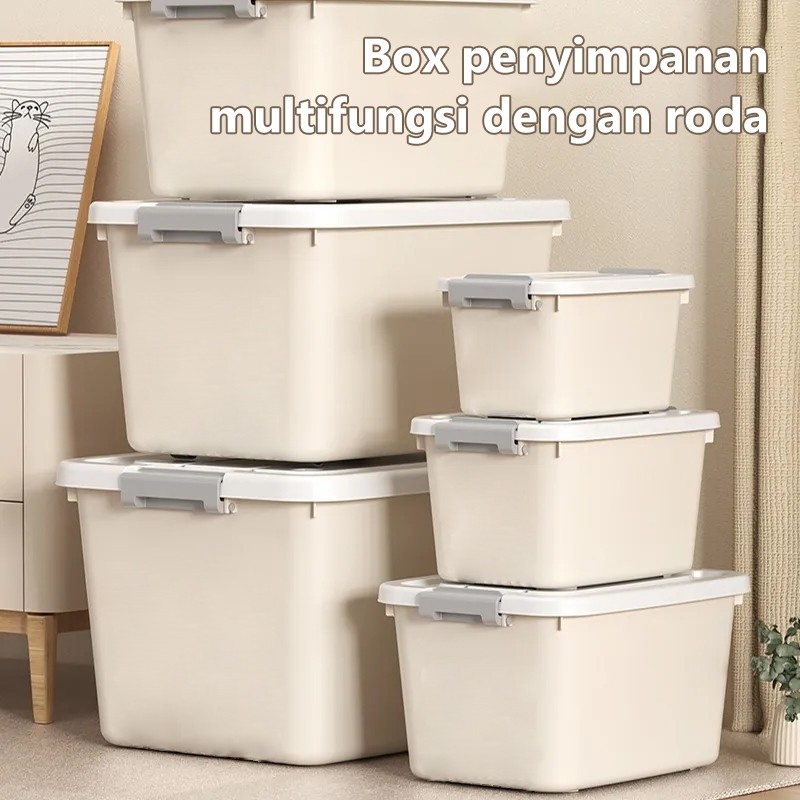 PRADHIP_IDXIENMIE Kotak penyimpanan Box/Container Box Plastik 300 Liter Kotak Penyimpanan BESAR JUMB