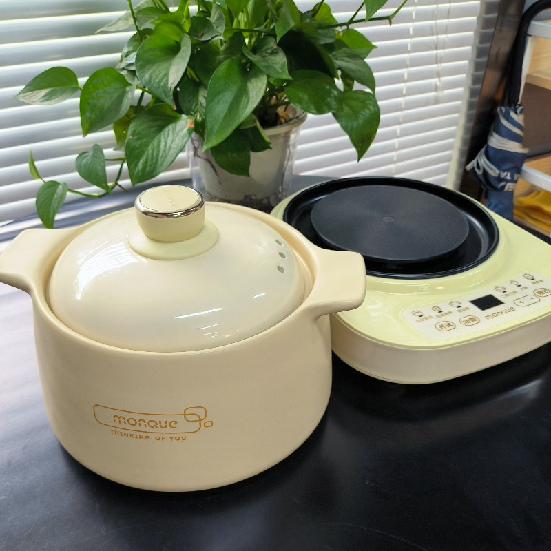 Automatic electric stew pot Ceramic soup pot Smart home Health Small electric stew pot Smart cooking