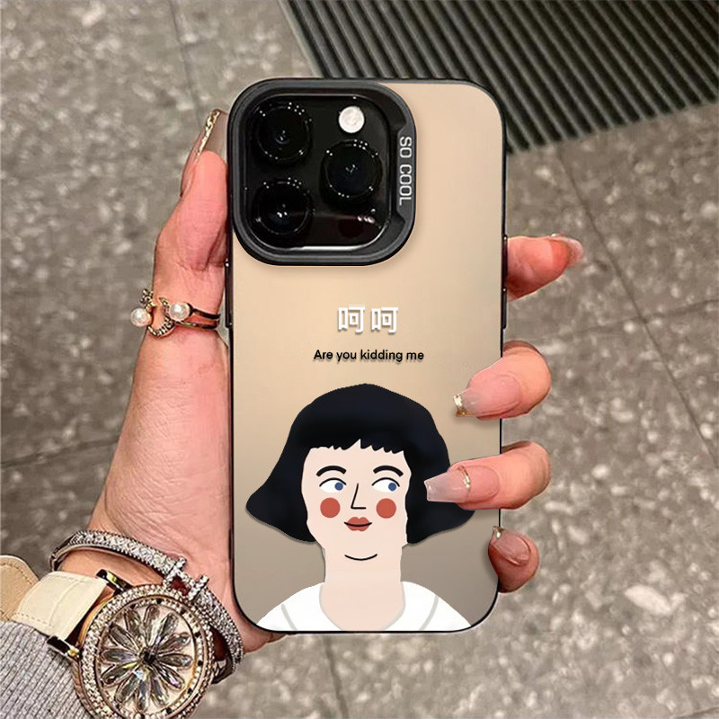 CYK iPhone CASE Lucu Casing Untuk iPhone 11 12 13 14 15 16 16pro PlusProMax 8 7Plus SE X XS XR XS Ma
