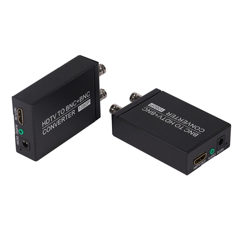 Professional BNC To HDTV Converte BNC HDTV+BNC Converte High Definition Coaxial Camera Signal Conver
