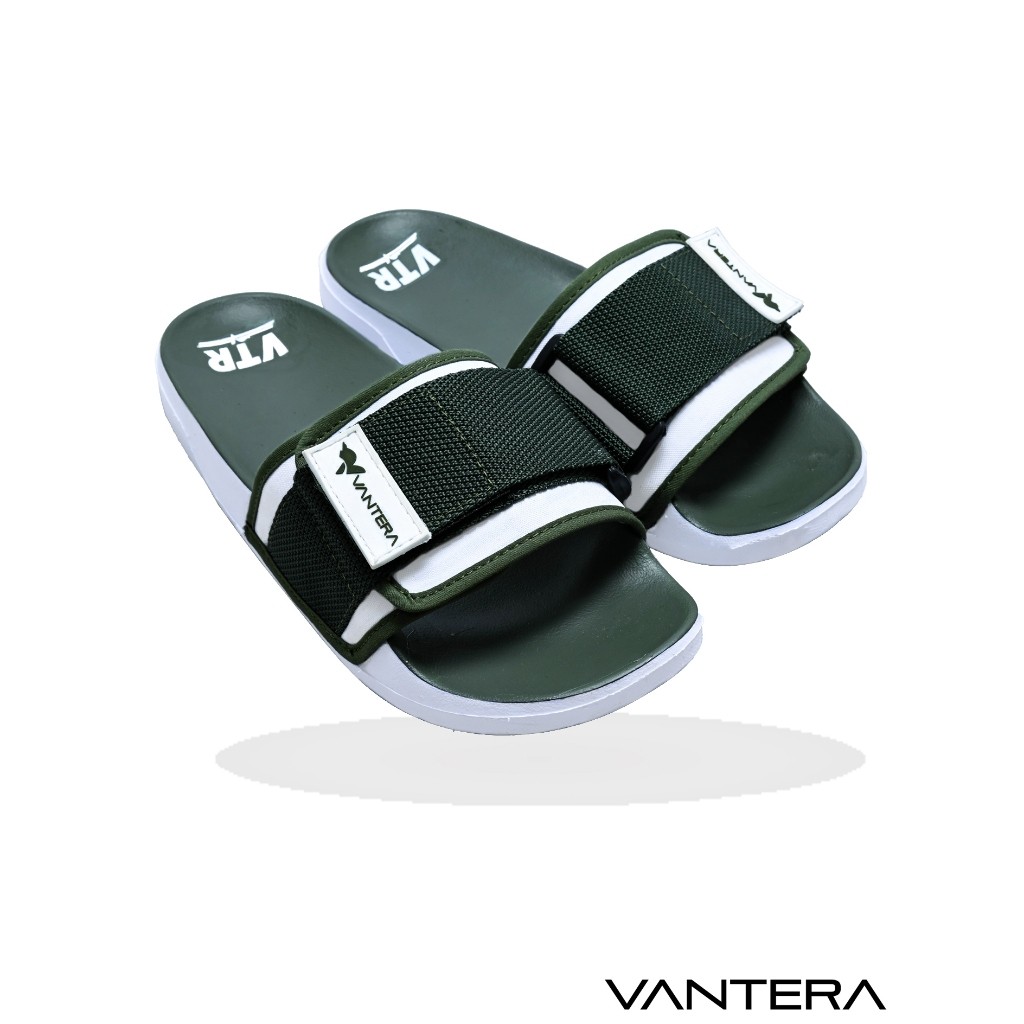 Vantera Official - Greenvile | Sandal Slipper | Sandal Pria | Sandal Wanita | Sandal Unisex