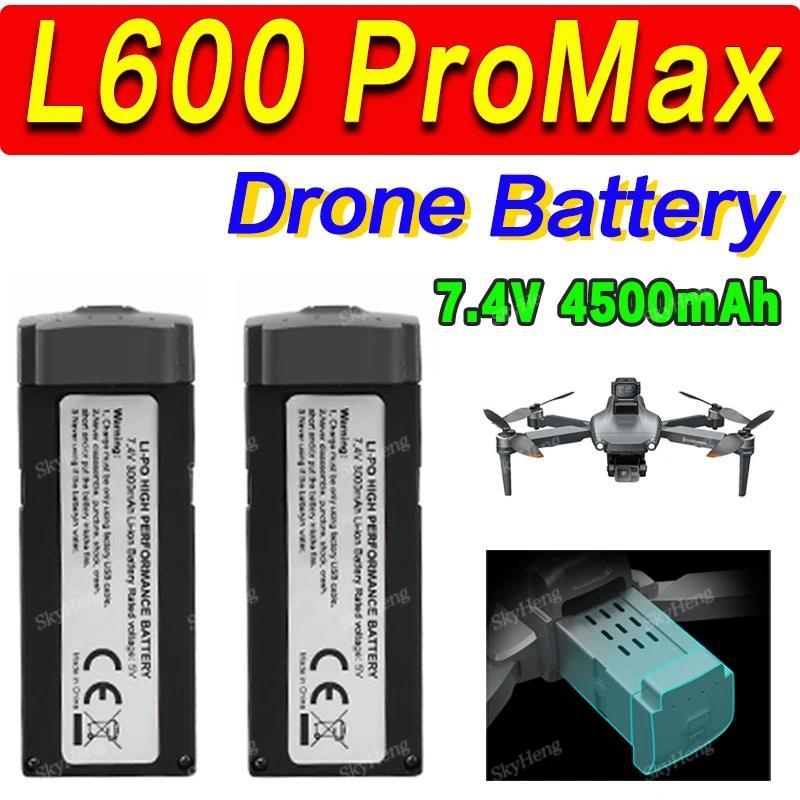 al LYZRC L600 Pro Max Battery 7.4V 4500mAh 30min Battery Life L600 ProMax Dron Quadcopter Battery Dr