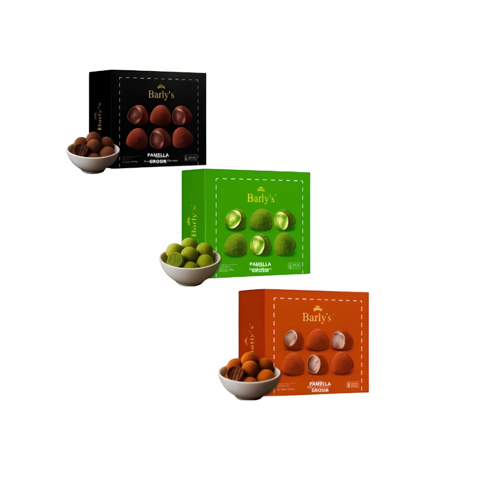 More_Man Barlys Coklat Truffle 50 Gram Box All Varian - Barly'S Truffle