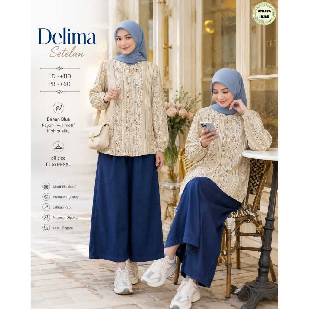 1506     DELIMA SETELAN by ATHAYA FASHION   // NOVIISTUFF