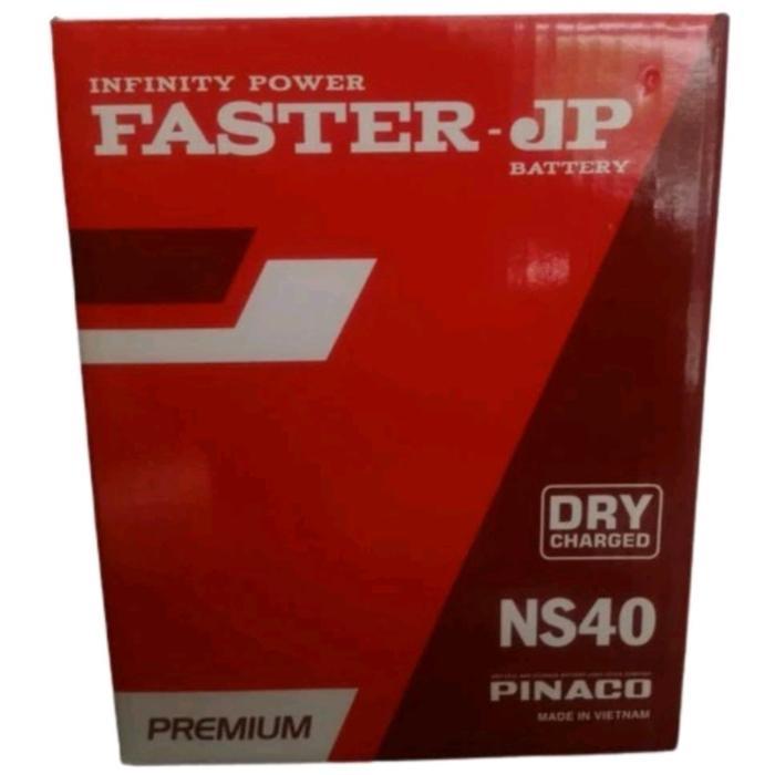 AKI BATERAI BASAH FASTER JP NS40 35AH MOBIL AVANZA XENIA TERIOS GENSET MADE IN VIETNAM