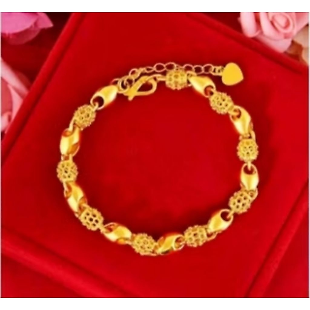 Gelang Tangan Motif bambu ukir