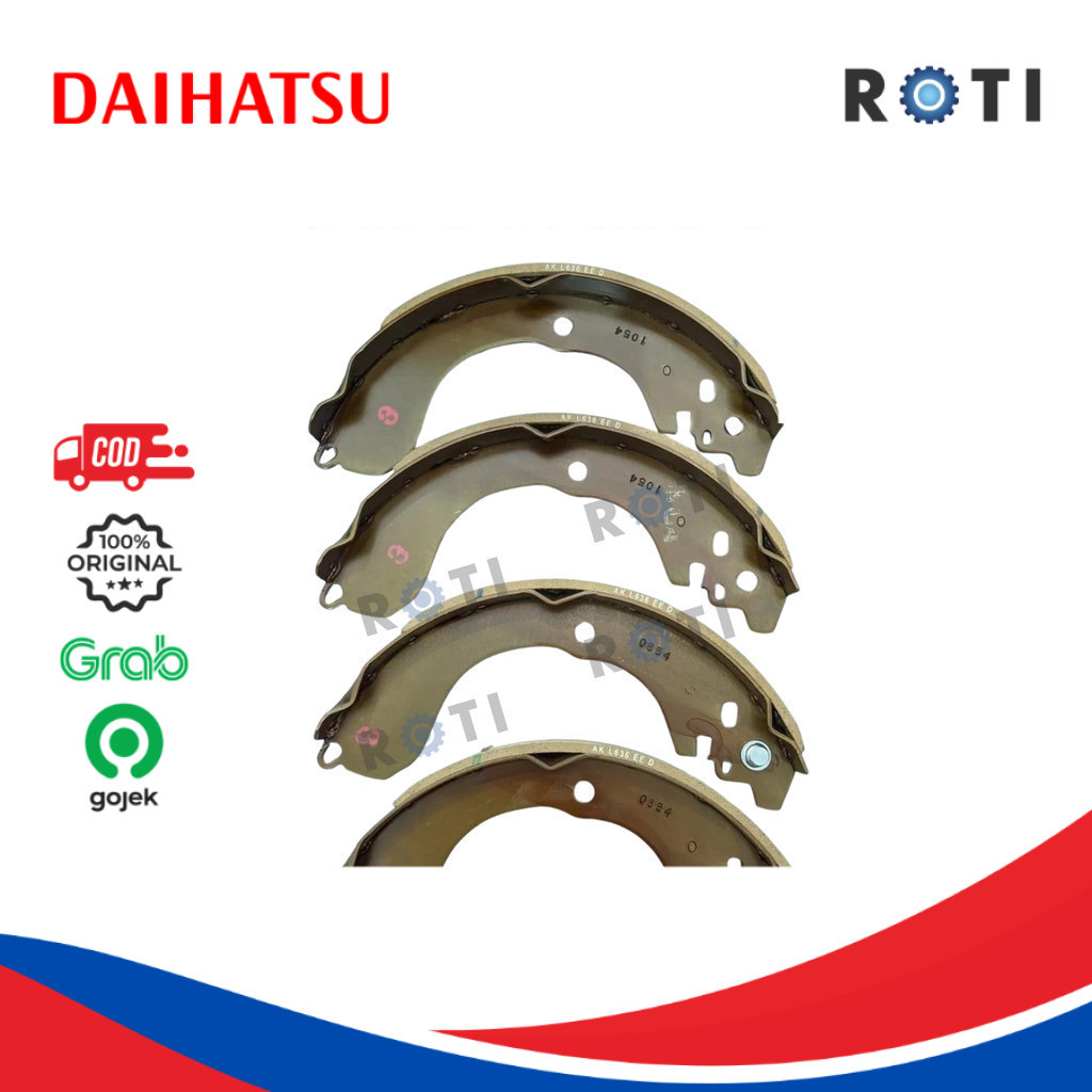 KAMPAS REM BELAKANG DAIHATSU ROCKY 1.2 04495-BZ180-001 GENUINE