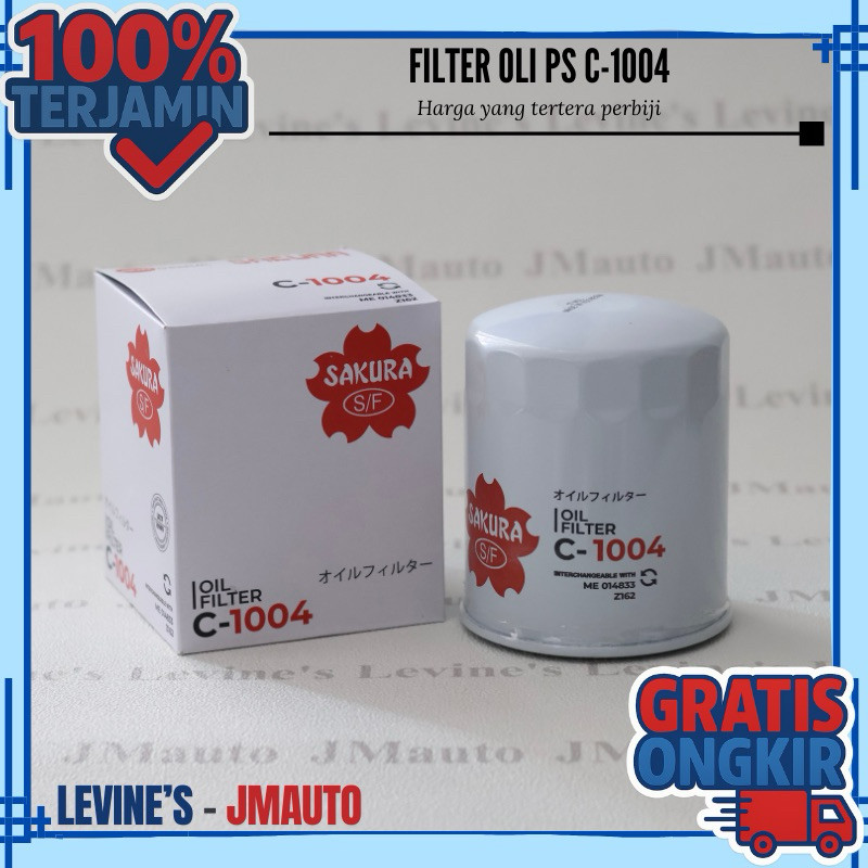 PROMO filter oli PS100 sakura C1004 / filter sakura C-1004 / filter oli PS120 / filter oli coltdiese