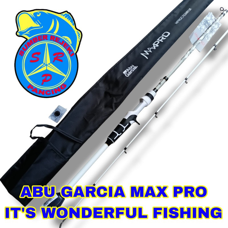 Joran Pancing Abu Garcia Max Pro Baitcasting Kuat