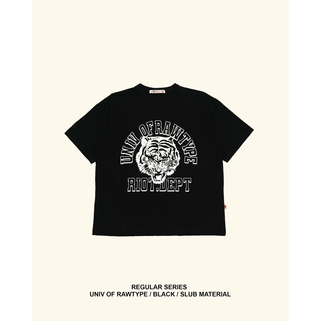 RAWTYPE RIOT Univ Of Rawtype - Black