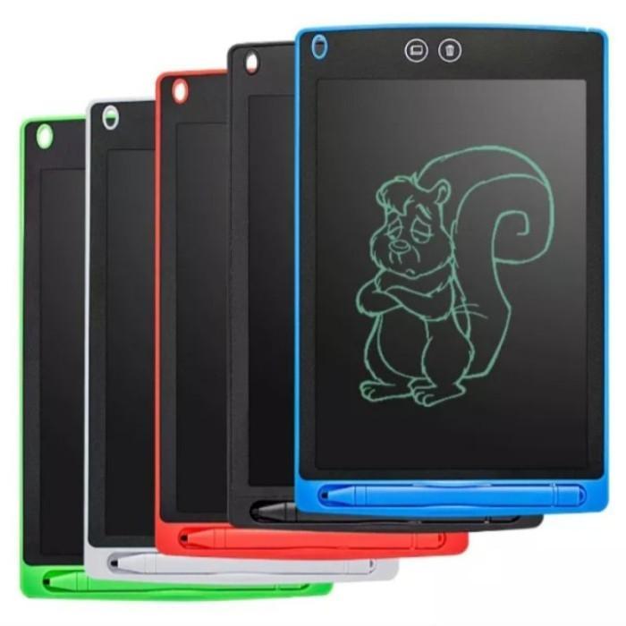 papan tulis gambar tablet tab ipad anak magic board digital LCD drawin - LCD 8'