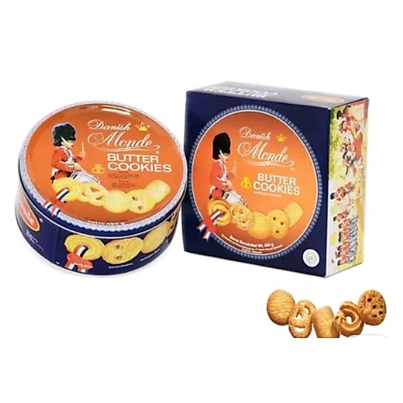 DANISH MONDE BUTTER COOKIES /KUKIS MENTEGA / KUE KALENG / KUE JADUL / BISKUIT KALENG