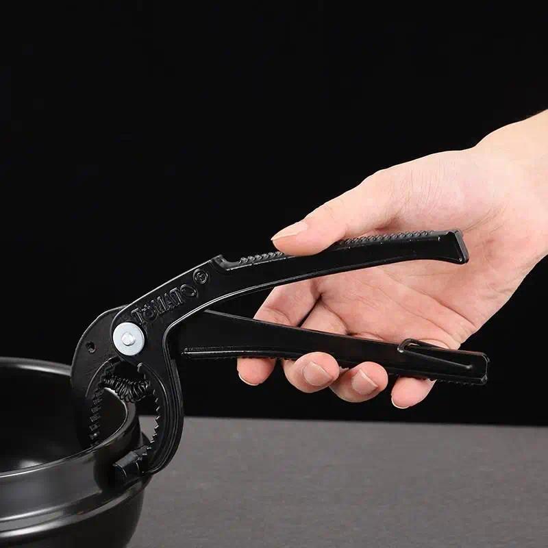 New Stone Pot Gripper Clips Anti Scalding Bowl Holder Hot Plate Tongs For Air Fryer Grill Casserole 